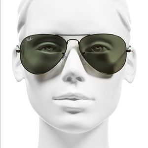 Ray Ban Standard Original 58mm Aviator Sunglasses